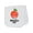 AA-White, variant on Inktastic Apple of My Mommy's Eye Cute Red Apple Baby Burp Cloth