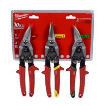 Milwaukee 3-Piece Aviation Snip Set (Left, Right, Straight) 48-22-4533