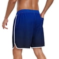 thumbnail image 7 of LMOIPLI Mens Swim Trunks with Mesh Liner Quick Dry Bathing Suits Beach Vacation Swimsuit Board Shorts with Pocket Blue XL, 7 of 7