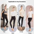 thumbnail image 4 of High Waisted Leggings For Women Soft Opaque Tummy Control Stretchy Pants, 4 of 5