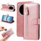 thumbnail image 2 of Estuche de Cuero PU con Cierre para OPPO Find X8 Pro , Funda Protectora con Billetera y Correa, 2 of 6