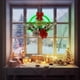 thumbnail image 4 of Naiovety Las decoraciones navideñas de plástico iluminan la navideña LED para el hogar con lámpara Kits de decoración para fiestas flor de Oro, 4 of 6