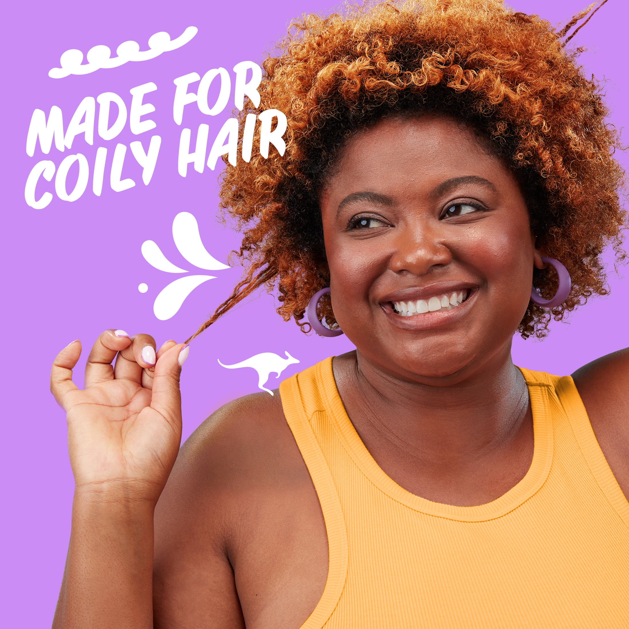 Aussie Miracle Coils Leave-in Moisturizer with Macadamia Nut Oil, Sulfate Free, Coily Hair 8.5 fl oz