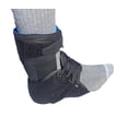 thumbnail image 1 of Alpha Medical Ankle and Foot Stabilizing Brace – Orthotic AFO Rigid Stabilizer for Protection & Sprain Support. For Weak Ankles and Use During Sports HCPC L1971/1906(Large ; Left), 1 of 4