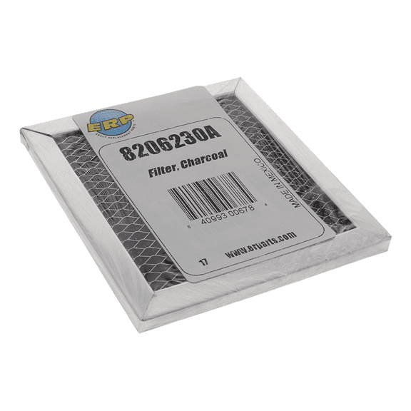 8206230A, Microwave Hood Charcoal Filter fits Roper, Kenmore, Whirlpool
