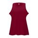 thumbnail image 5 of Top liso de cuello redondo para mujer - Chaleco sexy con sujetador incorporado, poliéster y spandex, tallas S-XXL, prenda informal para combinar en capas, 5 of 8