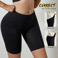 thumbnail image 6 of Shapewear Shorts Fort Women Shapewear Butt Lifting Panties Shapewear Shorts Padded Underwear Hip Pads Lightweight Shorts Plus Size Body Shaping Short Pants Jean Shorts Womens Stretchy Black XL, 6 of 7