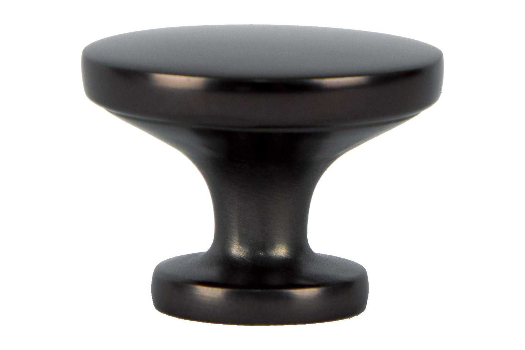 Utopia Alley 10pcs Emme Cabinet Ring Pull Knob - Decorative Cabinet Drop Pull Knobs for Cabinets and Drawers - Vintage Cabinet Hardware with Hand Finished Oil Rubbed Bronze - Pull Knobs 1.14"