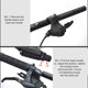 thumbnail image 2 of 1 par de manijas de freno de bicicleta Juego de freno de disco de bicicleta de aleación de aluminio (negro) Likrtyny Accesorios para bicicletas, 2 of 7