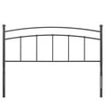thumbnail image 3 of Modway Abigail Tête de Lit Moderne Ferme en Métal Reine en Gris, 3 of 5
