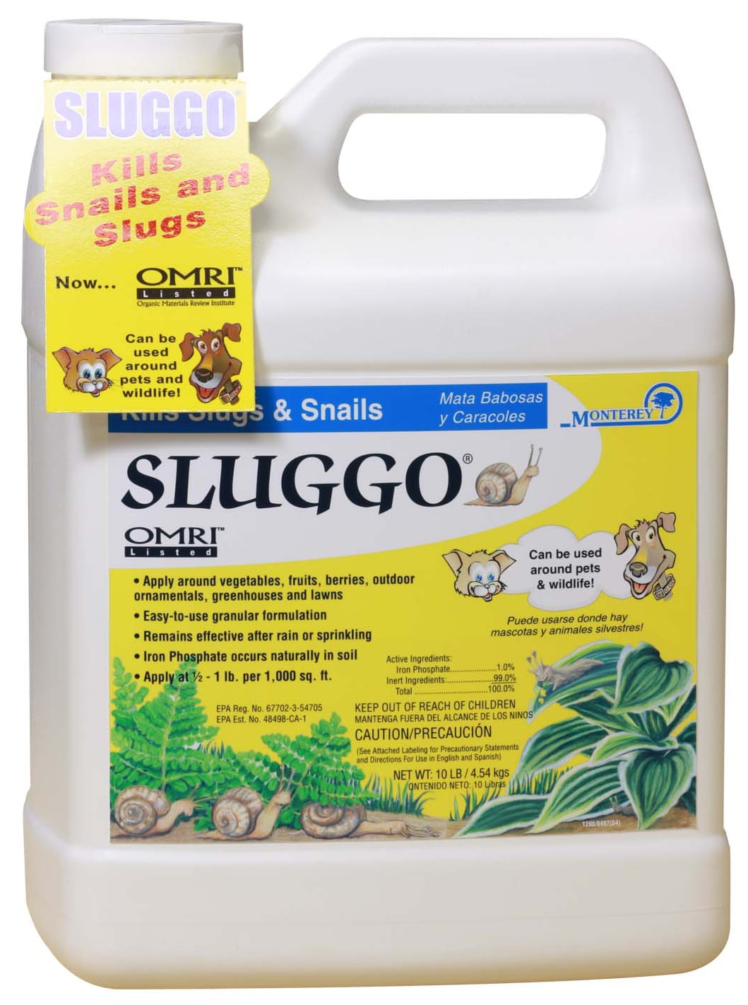 Sluggo Plus Label