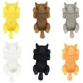 thumbnail image 2 of Usloyux Wine Glass Markers, Cat Shaped Silicone Drink Identifiers for Party Wine Cups Cocktails, Reusable Glassware Tags to Avoid Mix-Ups, 6-Pack Wine Glass Charms for Wedding Bridal Shower Events, 2 of 9