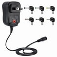 thumbnail image 1 of 12W Universal Charger AC/DC Adapter Switching Power Supply with 6 Selectable Adapter Plugs (can't work with Laptop), 1 of 6