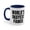 Navy, variant on Worlds Okayest Fiance Funny Family Member Ceramic Accent Coffee Mug, 11oz