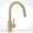 Champagne Gold, variant on Miseno MNO003LCP Single Handle Pull Down Kitchen Faucet, Polished Chrome