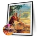 thumbnail image 1 of Cuadros Decorativos Kit de pintura de diamantes 5D DIY imagen de mosaico de Wdftyju pared de Jesús y cordero taladro redondo completo, 1 of 8