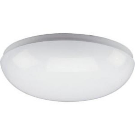 One-Light 11u0022 Round Cloud CFL Close-to-Ceiling