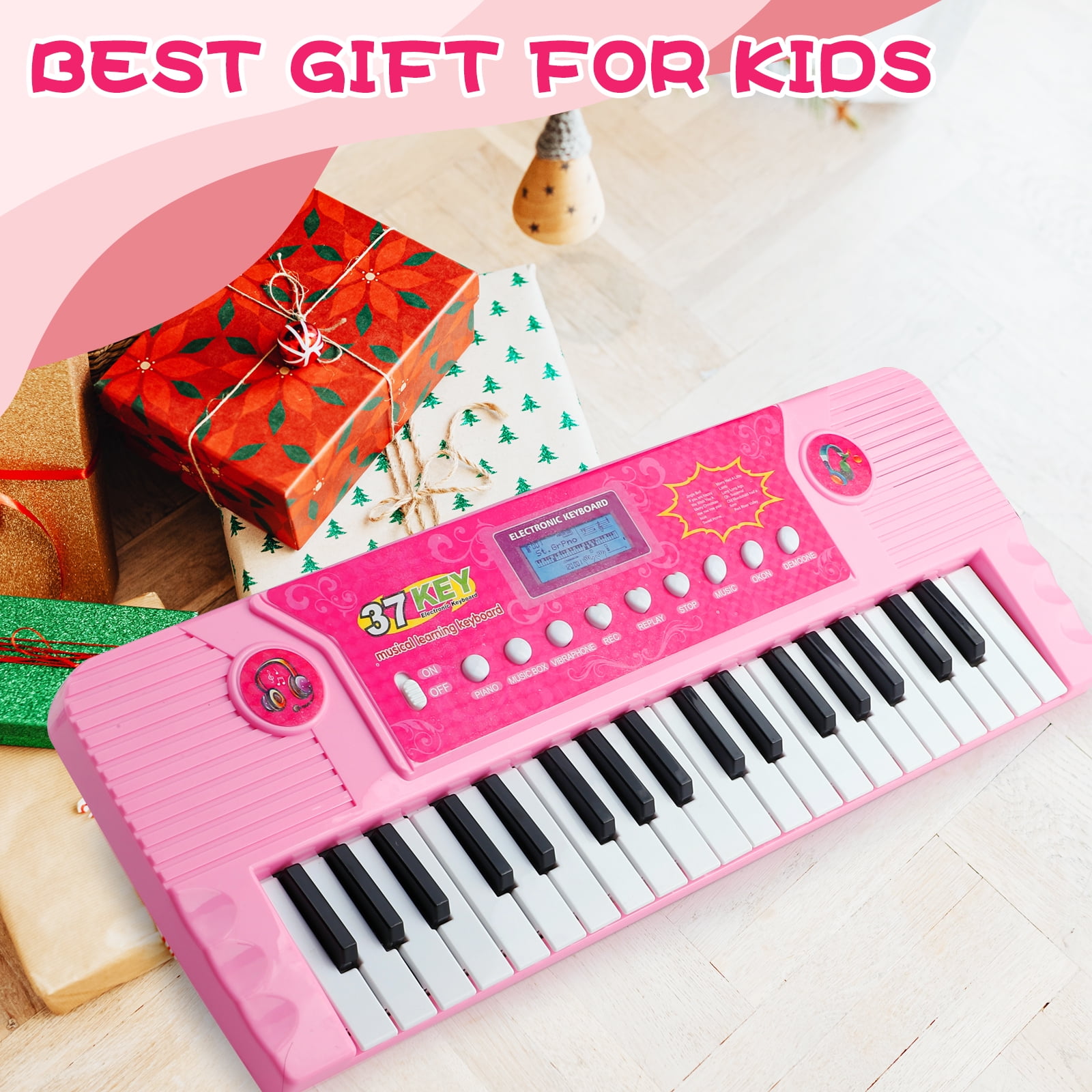 Kid Keyboard Piano Toys pro dívky 3-6Kid Keyboard Piano Toys pro dívky 3-6  