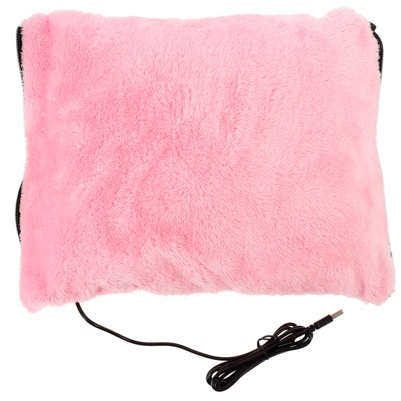 1pc USB Charging Hand Warmer Winter Plush Hand Muffs Birthday Gift for Women