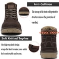 thumbnail image 4 of Botas de nieve Eagsouni con forro de piel cálida e impermeables para hombre y mujer, 4 of 7