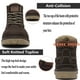 thumbnail image 4 of Botas de nieve Eagsouni con forro de piel cálida e impermeables para hombre y mujer, 4 of 7
