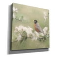thumbnail image 2 of Epic Graffiti 'Springtime Robin' by Lori Deiter, Canvas Wall Art, 37"x37", 2 of 8