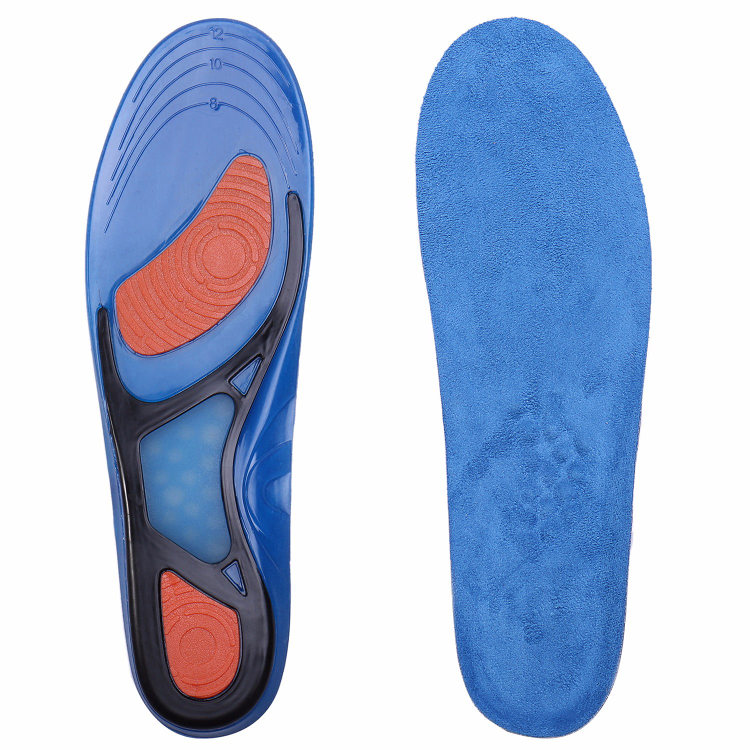 CFR Sport Insoles, Silicone Insoles Shoes Pads Sport Running Cushion ...