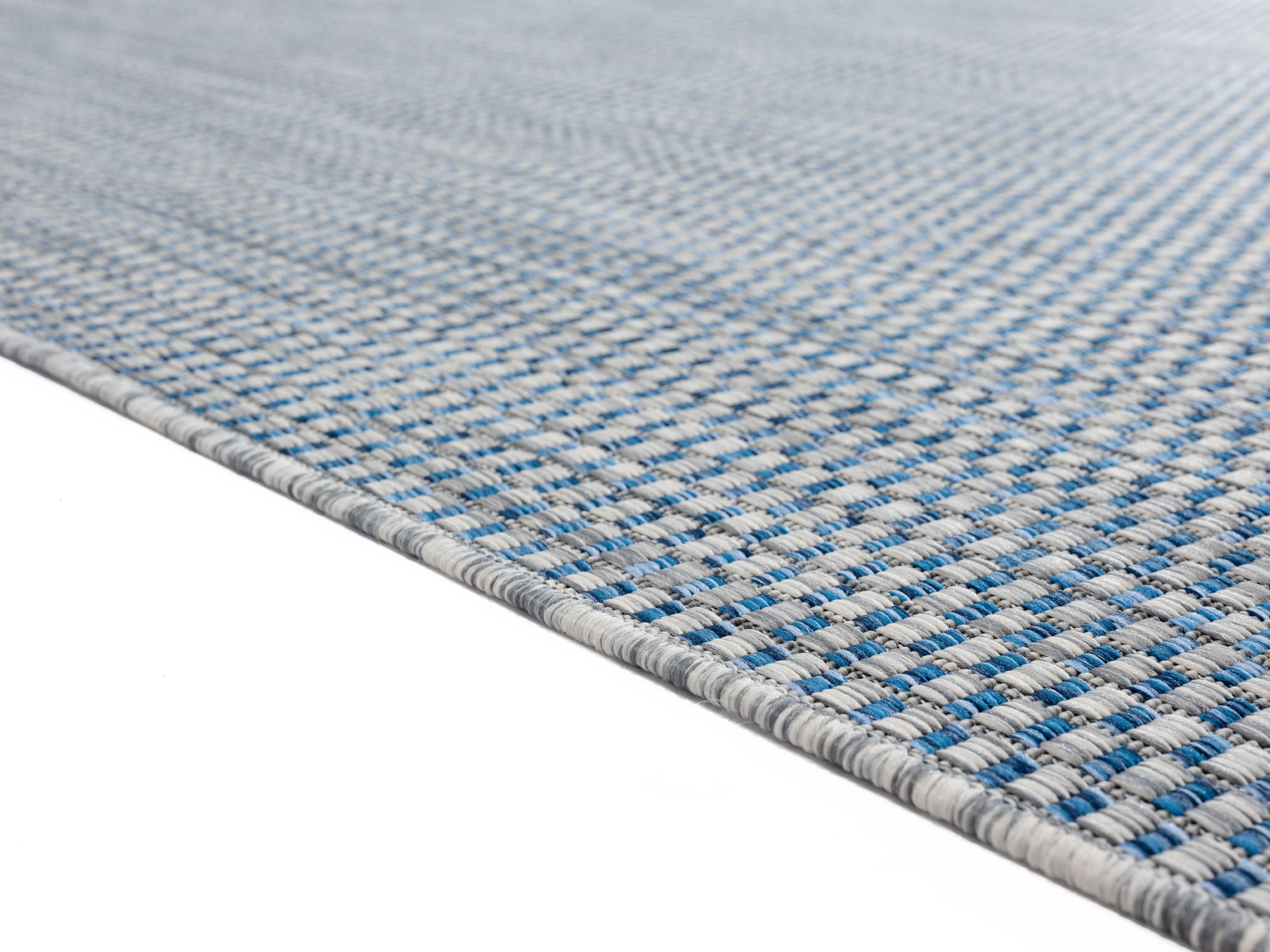 United Weavers Mali Attara Contemporary Geometric Area Rug, Blue, 5'3" x 7'6"