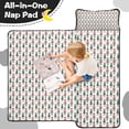 thumbnail image 4 of White Christmas Nutcracker Pattern Toddler Nap Mats for Kids Preschool,50"x20" Sleeping Mat Bag or Kids,Toddler Sleeping Bag,Toddler Nap Mat or Daycare, 4 of 6