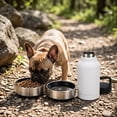 thumbnail image 6 of LEHOZIHEQ Insulated Water Bottle with Handle, Stainless Steel Water Bottles with Wide Mouth, Double Wall Vacuum Sports Water Bottle, BPA Free, Keep Cold and Hot, 6 of 6
