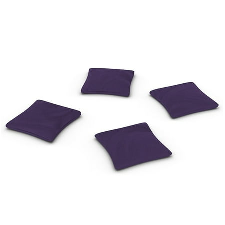 Official ACA Sized Purple Corn-filled Duck Cloth Cornhole Bags (Set of 4)