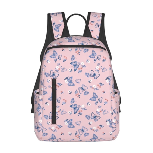Disketp Butterfly Mochila Ligera e Impermeable, Mochila de Día Resistente para Viajes, Senderismo y Uso Diario para Hombre y Mujer