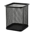 thumbnail image 1 of GZJCKJY 1 Pack Mesh Metal Pen Holder for Desk, 3.14×3.74IN Pencil Holder Workspace Organizers for Office- Desk Accessories & Storage Products, Black, 1 of 7
