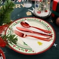 thumbnail image 6 of Uxgjfwu Christmas Paper Plates Cups Napkins Set Tree Themed Disposable Tableware for Holiday Party Gathering Celebration and Decorations (10PC 9" Plates), 6 of 6