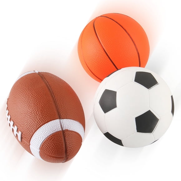 3 PC/SET BOLAS GRANDES PARA NIÑOS BALAS DE RABA BASKINO FOOBBOL Toys De Rugby Para Exteriores E Interiores