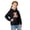 H728 Black, variant on SJLDQY Girls Hoodies Cute Highland Cow Graphic Hooded Sweatshirts for Girls Long Sleeve Hoodie Fall Winter Casual Pullover Tops with Pockets