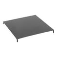 thumbnail image 3 of Table de Camping Pliante de Bureau en Acier Table Pliante de Table pour Randonnée Pique-Nique Plateau Plat, 3 of 8