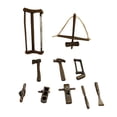 thumbnail image 2 of Herraentas niatura 1:12, juguete de simución, accesorios para , piezas de juguetes cor, ornamento de Hugo Casa de muñecas en miniatura, 2 of 7