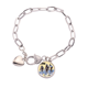 thumbnail image 1 of Carrera de bicicletas Pulsera de cadena de corazón joyería encanto moda, 1 of 3