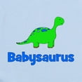 thumbnail image 2 of CafePress - Babysaurus Dinosaur Infant Bodysuit - Baby Light Bodysuit, Size Newborn - 24 Months, 2 of 4