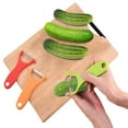 thumbnail image 5 of Dsseng 3-Pack Kitchen Peeler Multifunctional Peeler Waterproofing Stainless Steel Peeler for Kitchen Vegetables Fruits Peelers Cucumber Potato, 5 of 5
