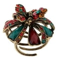 thumbnail image 2 of Vintage Rhinestone Crystal Flower Hair Claws Hair Flower Rhinestone Clips Hairpin Multicolor, 2 of 9