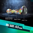 thumbnail image 2 of Hoverboard pour Ados et Adultes (Système hoverstar 2.0), Couleur Chrome et Design Coloré Hooverboard Haut-Parleur Bluetooth Huverboard avec Lumière LED Roues Clignotantes Trottinette Électrique Auto-Équilibrée Certifiée, 2 of 7