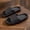 Shoes-A82Black, variant on Shower Slippers for Women and Men Ribbed Textured Eva Foam Shower Slippers Open Toe Platformed Shower Slippers Bathroom Gym Poolside Beach Footwear