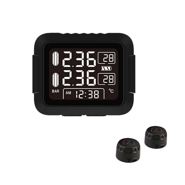 Tire Pressure Monitoring System Wireless Waterproof Pressure Test