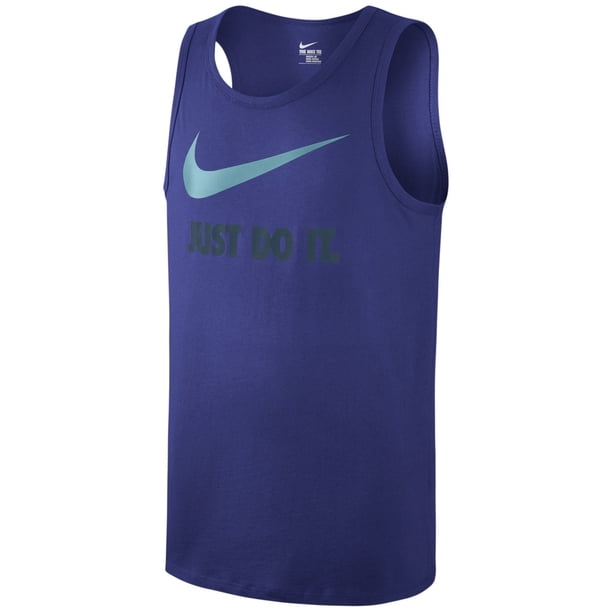 Camiseta de tirantes Nike Just Do It para hombre Morado Mediana