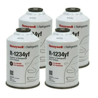 Honeywell R1234YF Automotive Refrigerant, HFO-1234yf 8oz Cans, Low