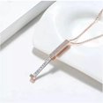 thumbnail image 4 of Hidden Message Necklace(I Love You), Hidden Secret Message Slider Necklacewhite, 4 of 5