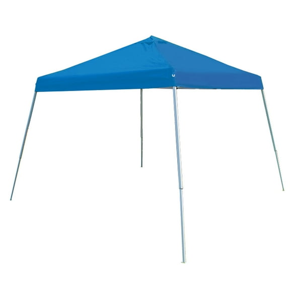 King Canopy SLANT10-BL 10 x 10 Foot Instant Canopy Shelter Slant Leg Tent, Blue