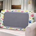 thumbnail image 3 of ZUXONGSY Dog Paw Couch Cushion Covers Sofa Seat Cushion Slipcovers Dust Cover Spandex Couch Seat Cushion Slipcover Wear-Resistant Cushion Cover for Dogs Cats and Children 2 Seater, 3 of 5